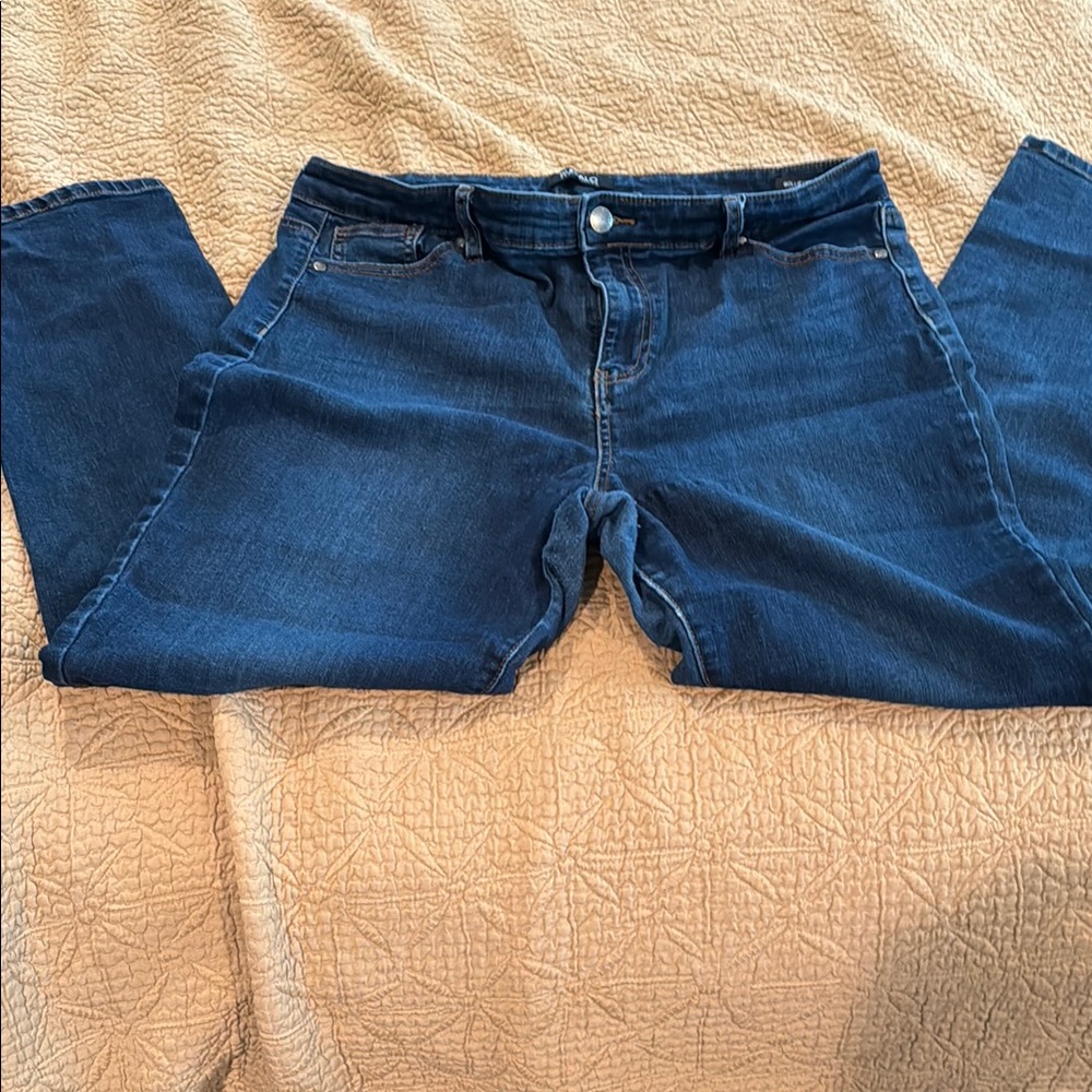 Buffalo David Bitton Straight Leg Blue Jeans